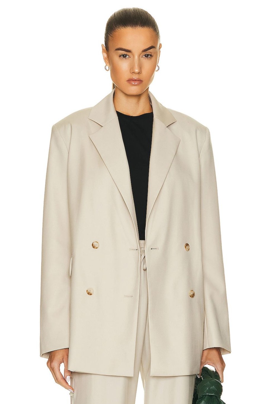 Women Loulou Studio Jackets & Coats | New Donau Blazer Beige