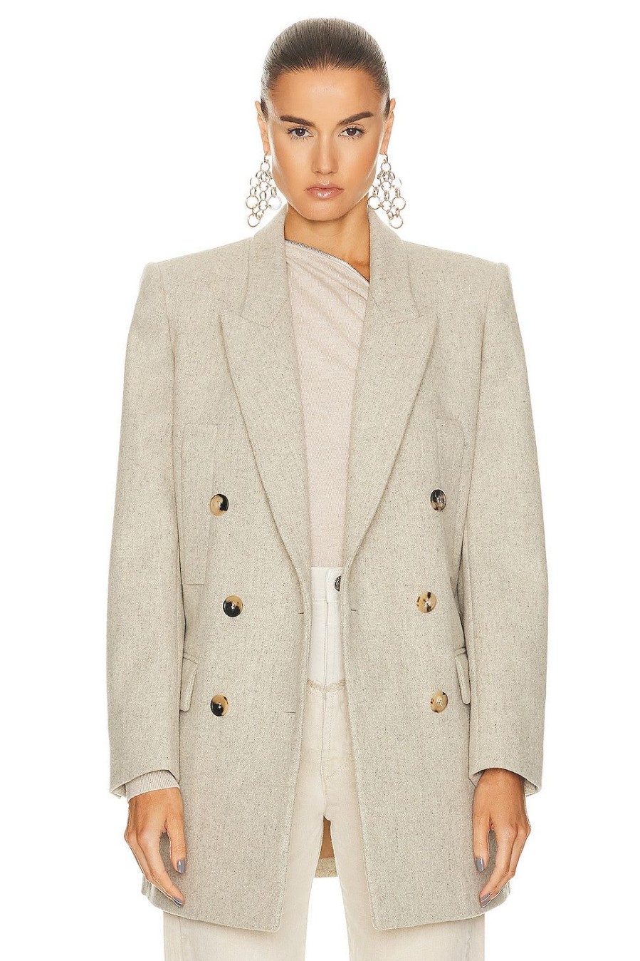 Women Isabel Marant Jackets & Coats | Floyd Blazer Sand