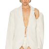 Women JACQUEMUS Jackets & Coats | La Veste Galliga Jacket Off White