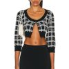 Women Marni Sweaters & Knits | Cropped Cardigan Black