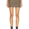 Women Stella McCartney Skirts | Mini Skirt Camel