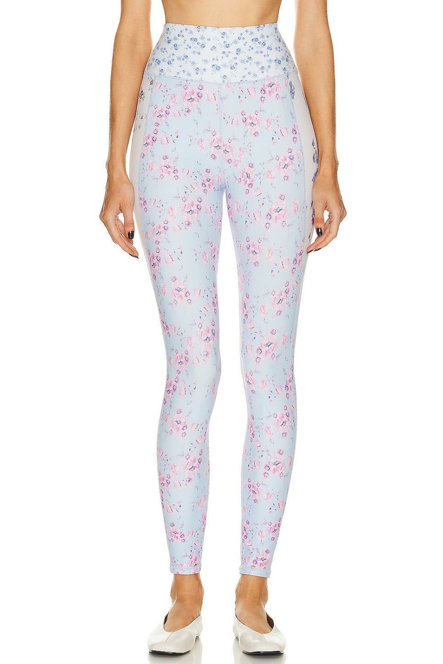 Women LoveShackFancy Pants | Highland Legging Crystal Spring Mix