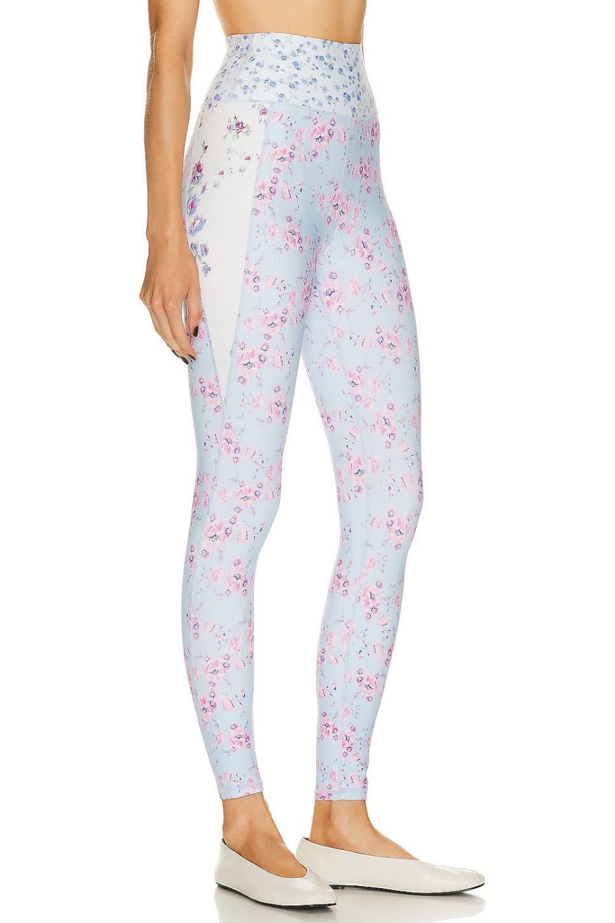 Women LoveShackFancy Pants | Highland Legging Crystal Spring Mix