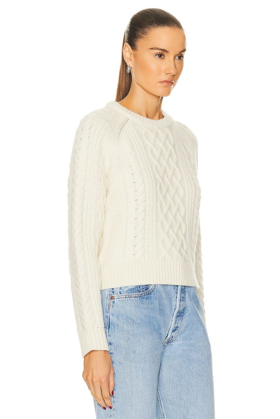 Women NILI LOTAN Sweaters & Knits | Coras Sweater Ivory