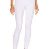 Women ALAÏA Pants | Edition 1993 The Lace Knit Leggings Blanc