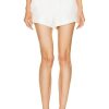 Women Chloe Shorts | Linen Short Iconic Milk