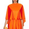 Women Stella McCartney Tops | Fluid Tee Top Glow Orange