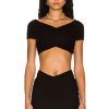 Women Simon Miller Tops | Ackee Top Black