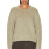 Women Lemaire Sweaters & Knits | Brushed Sweater Meadow Melange