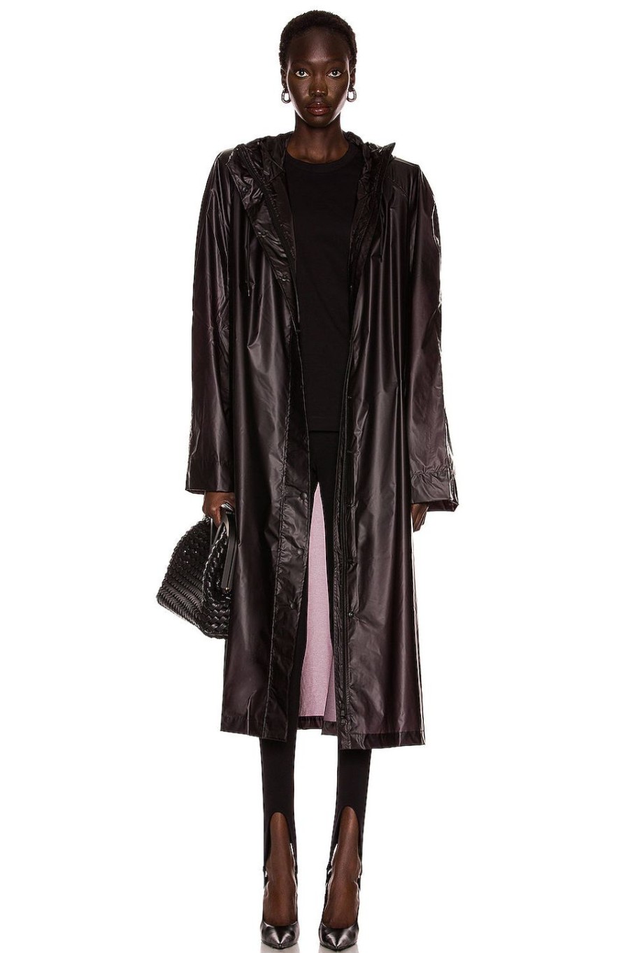 Women WARDROBE.NYC Jackets & Coats | Raincoat Black