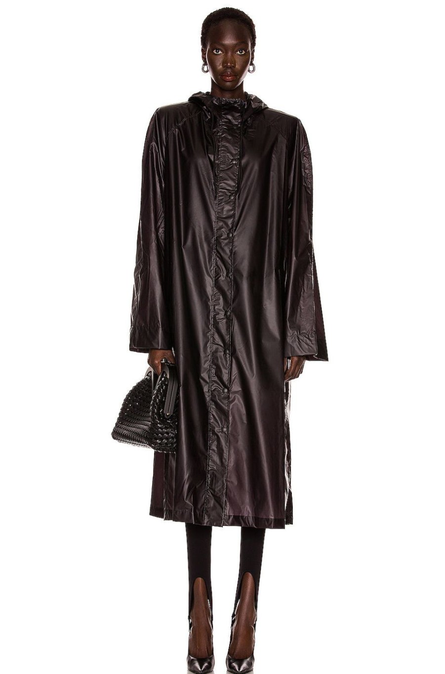 Women WARDROBE.NYC Jackets & Coats | Raincoat Black