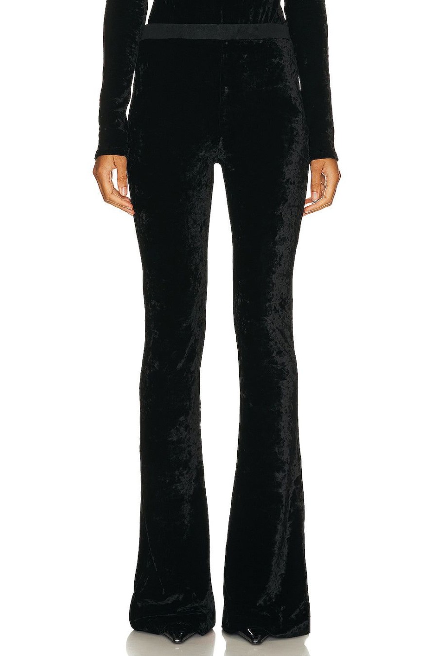 Women Bally Pants | Flare Pant Black