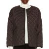 Women Toteme Jackets & Coats | Quilted Jacket Black