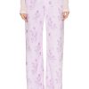 Women Acne Studios Pants | Printed Trouser Orchid Purple