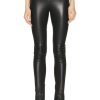 Women WARDROBE.NYC Pants | Leather Legging Black