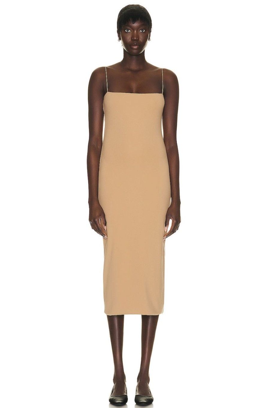 Women The Row Dresses | Haku Dress Tan