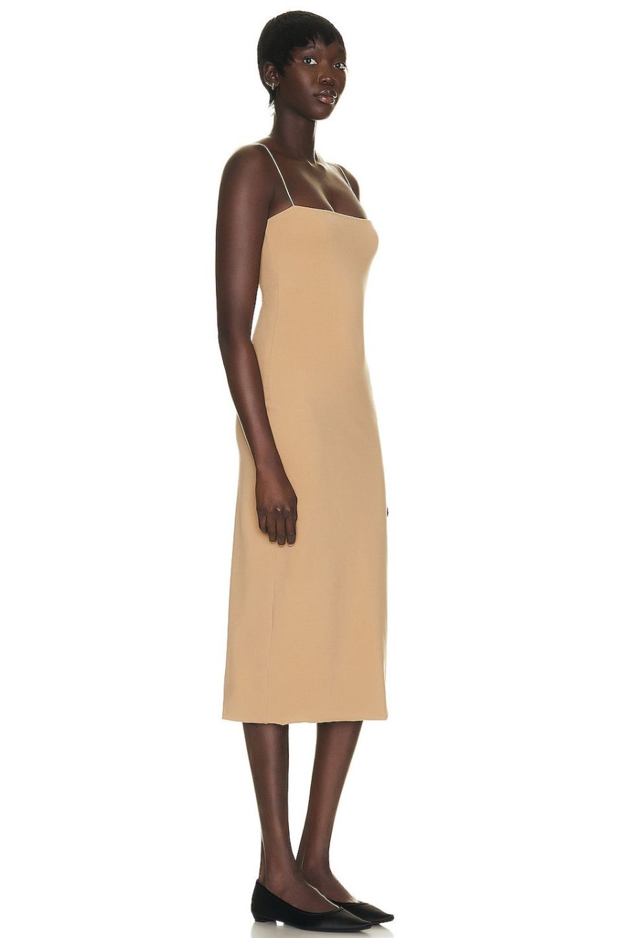 Women The Row Dresses | Haku Dress Tan