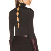 Women Bottega Veneta Sweaters & Knits | Knit Sweater Dark Chestnut & Black