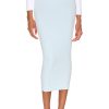 Women ALAÏA Skirts | Tube Skirt Bleu Ciel