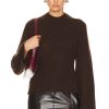 Women Loulou Studio Sweaters & Knits | Kota Sweater Choco Melange