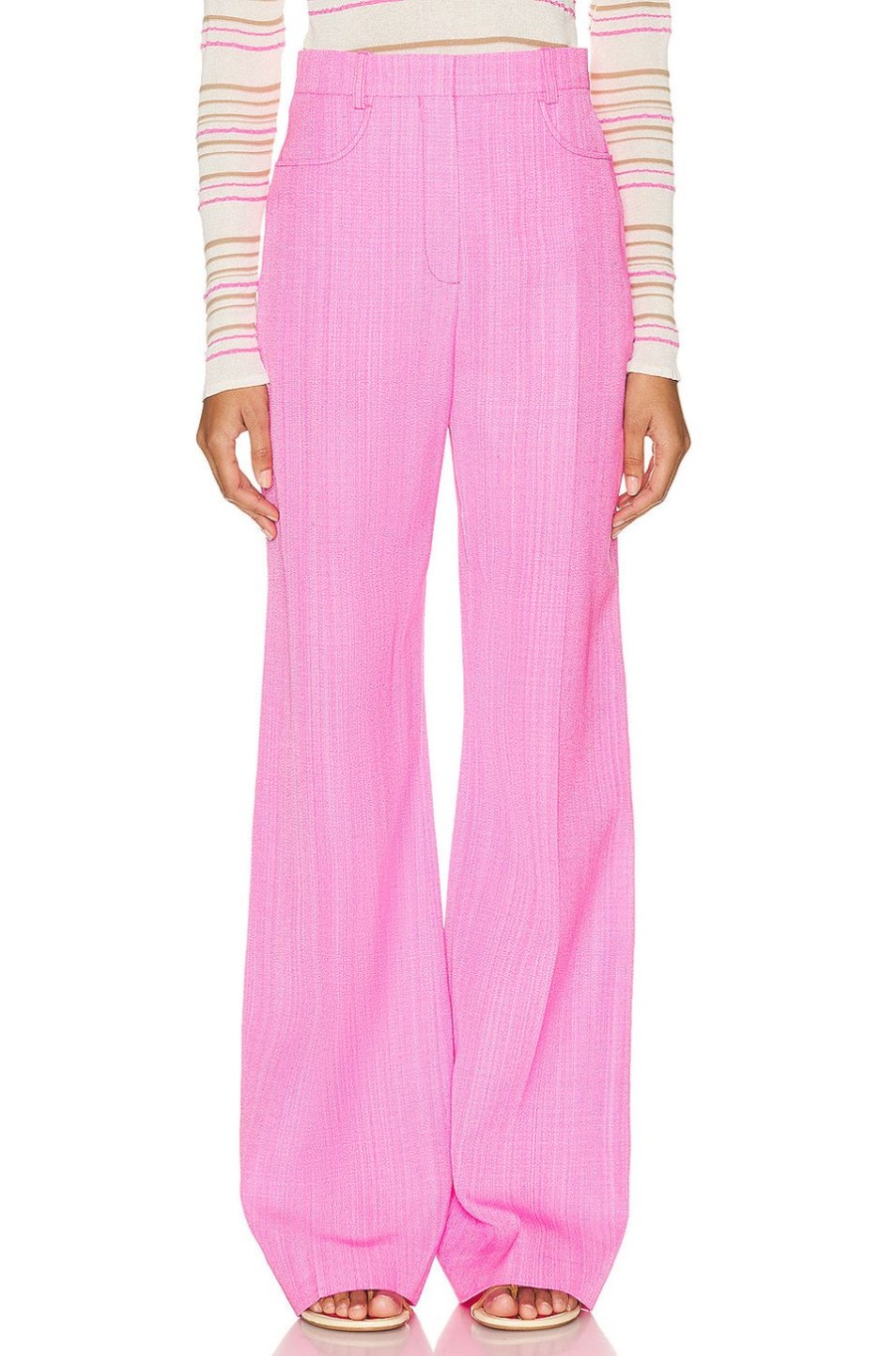 Women JACQUEMUS Pants | Le Pantalon Sauge Pink