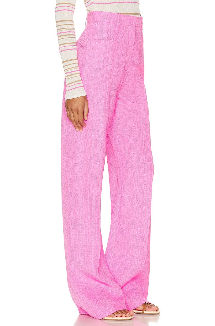 Women JACQUEMUS Pants | Le Pantalon Sauge Pink