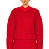 Women Bottega Veneta Sweaters & Knits | Fleece Pullover Sweater Burst