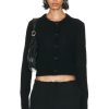 Women Acne Studios Sweaters & Knits | Knit Cardigan Black