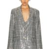 Women retrofete Jackets & Coats | Enid Blazer Grey Plaid