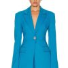 Women THE ATTICO Jackets & Coats | Blue Blazer Capri Blue