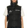 Women Moncler Genius Jackets & Coats | X Palm Angels Rodman Vest Black