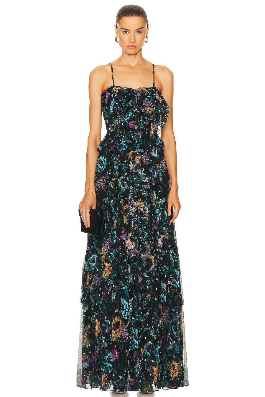 Women Ulla Johnson Dresses | Colette Gown Black Iris