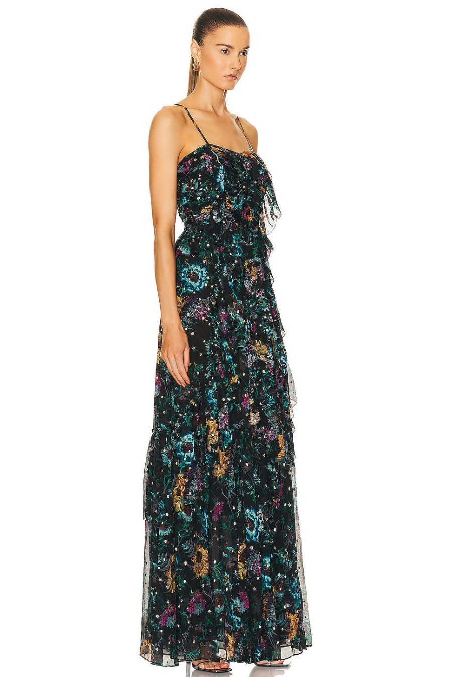 Women Ulla Johnson Dresses | Colette Gown Black Iris