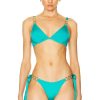 Women Agent Provocateur Tops | Anastacia Bikini Bra Teal