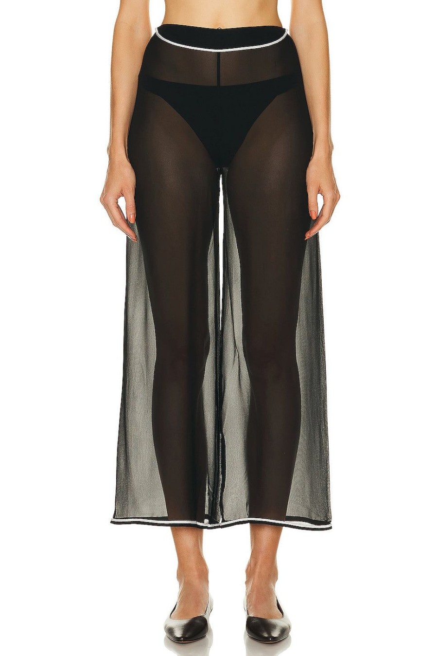 Women BODE Pants | Sheer Juana Trouser Black